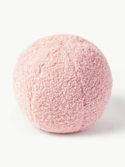Rundes Teddy-Dekokissen Dotty