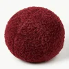 Rundes Teddy-Dekokissen Dotty