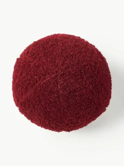 Rundes Teddy-Dekokissen Dotty