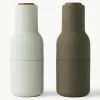 Salz- & Pfeffermühle Bottle Grinder mit Walnussholzdeckel, 2er-Set