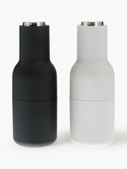 Salz- & Pfeffermühle Bottle Grinder mit Edelstahldeckel, 2er-Set