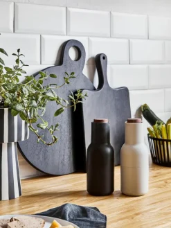 Salz- & Pfeffermühle Bottle Grinder mit Walnussholzdeckel, 2er-Set