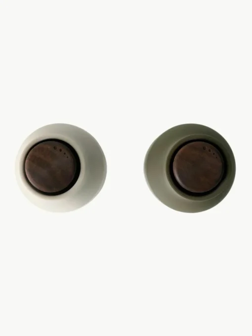 Salz- & Pfeffermühle Bottle Grinder mit Walnussholzdeckel, 2er-Set