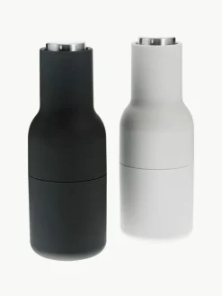 Salz- & Pfeffermühle Bottle Grinder mit Edelstahldeckel, 2er-Set