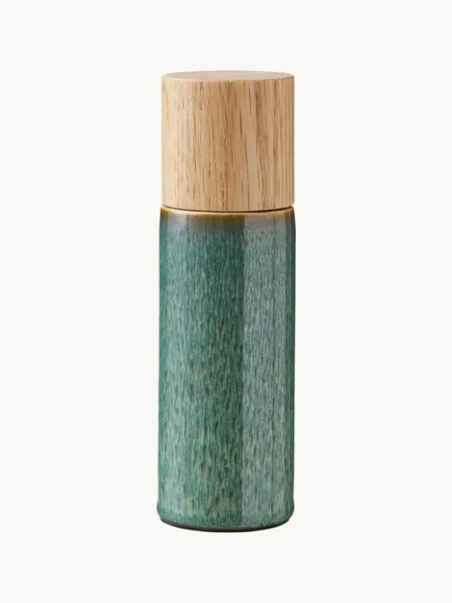 Salz- und Pfeffermühle Bitz mit Holzdeckel, 2er-Set