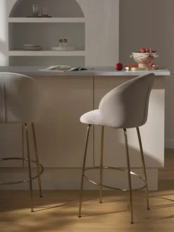 Samt-Barstuhl Luisa