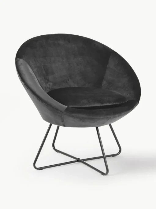 Samt-Cocktailsessel Center