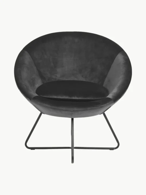 Samt-Cocktailsessel Center