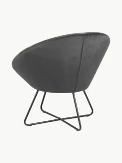 Samt-Cocktailsessel Center