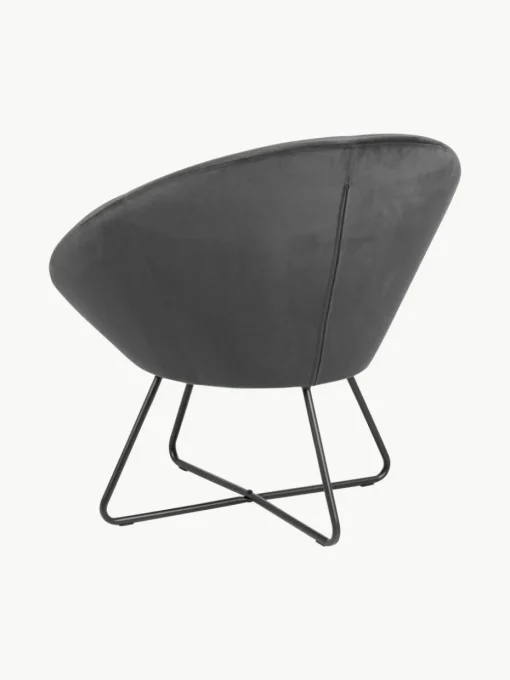 Samt-Cocktailsessel Center