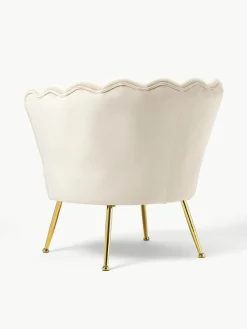 Samt-Cocktailsessel Oyster