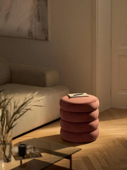 Samt-Hocker Alto