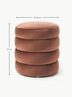 Samt-Hocker Alto