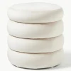 Samt-Hocker Alto mit Stauraum