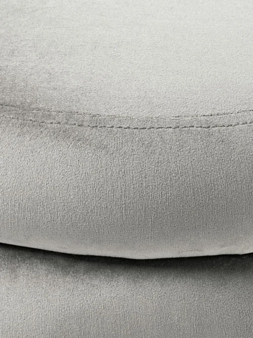 Samt-Hocker Alto mit Stauraum