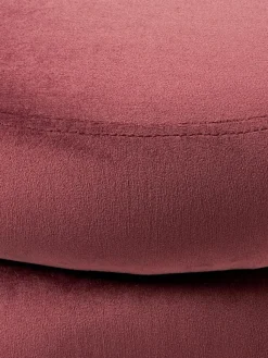 Samt-Hocker Alto mit Stauraum