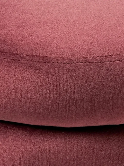 Samt-Hocker Alto mit Stauraum