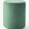 Samt-Hocker Daisy