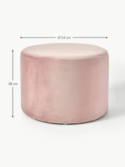 Samt-Hocker Daisy