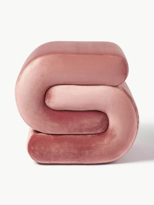 Samt-Hocker Merle