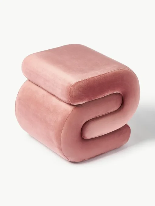 Samt-Hocker Merle