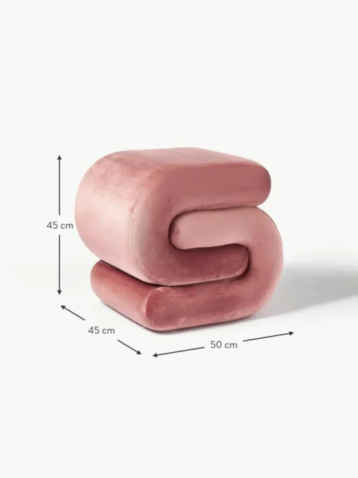 Samt-Hocker Merle