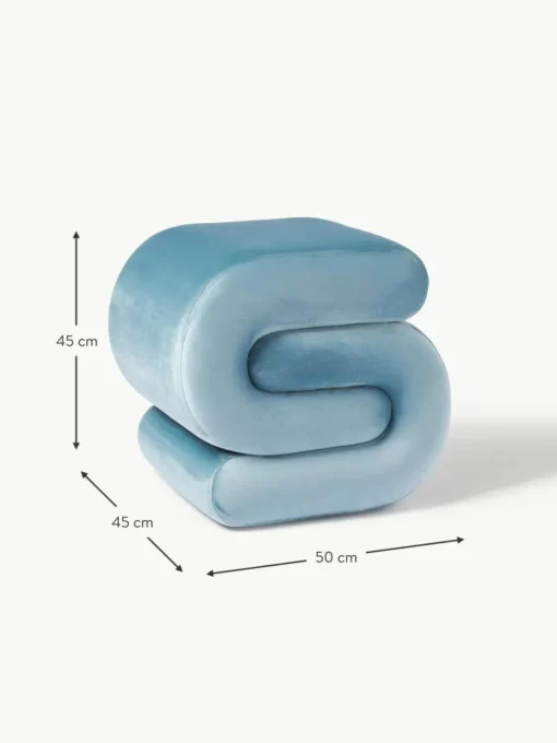 Samt-Hocker Merle