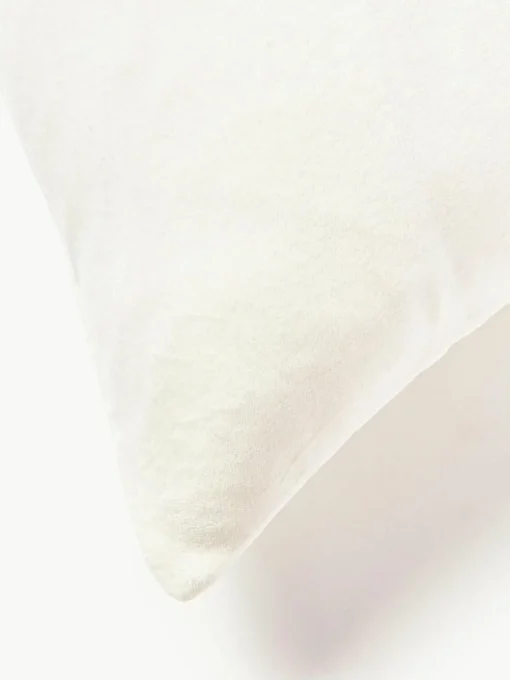 Samt-Kissenhülle Celeste mit winterlichem Motiv