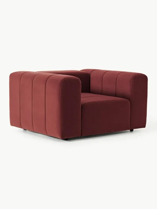 Samt-Loungesessel Lena