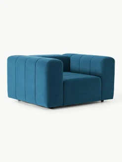 Samt-Loungesessel Lena