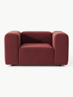 Samt-Loungesessel Lena