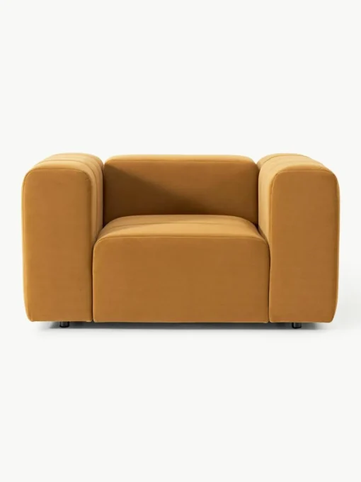Samt-Loungesessel Lena