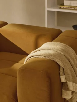 Samt-Loungesessel Lena