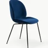 Samt-Polsterstuhl Beetle
