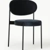 Samt-Polsterstuhl Series 430, Design Verner Panton