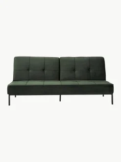 Samt-Schlafsofa Perugia (3-Sitzer)