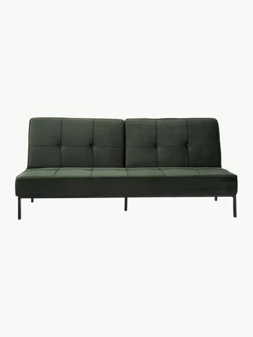 Samt-Schlafsofa Perugia (3-Sitzer)