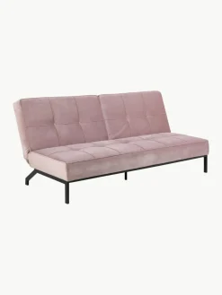 Samt-Schlafsofa Perugia (3-Sitzer)