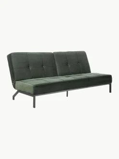 Samt-Schlafsofa Perugia (3-Sitzer)