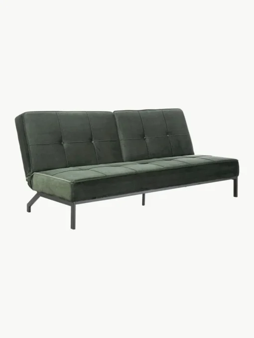 Samt-Schlafsofa Perugia (3-Sitzer)