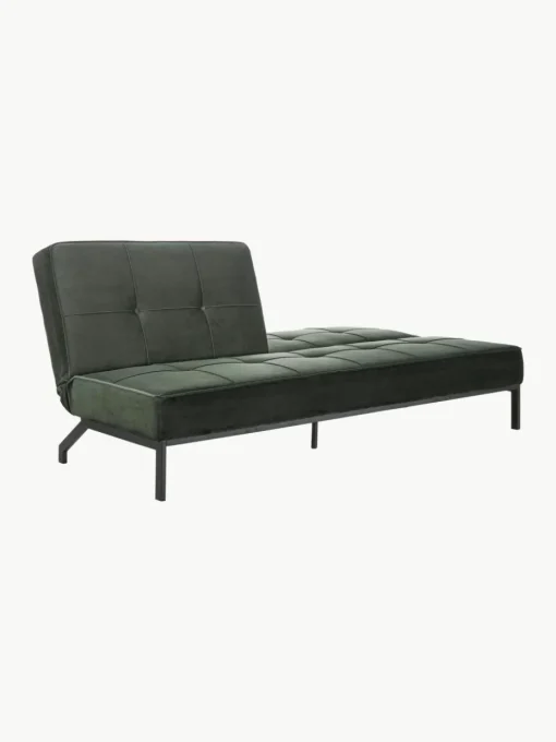 Samt-Schlafsofa Perugia (3-Sitzer)