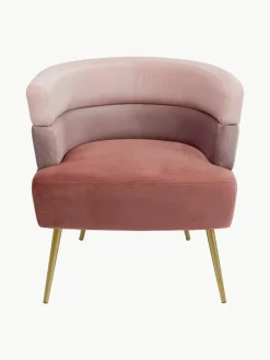 Samt-Sessel Sandwich im Retro-Design