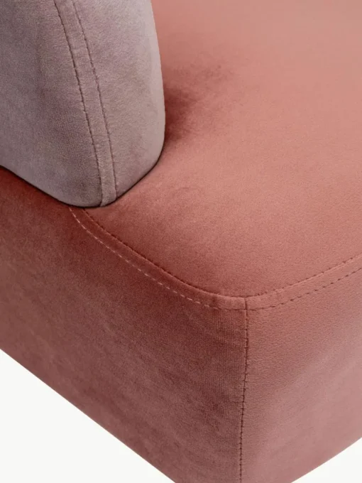 Samt-Sessel Sandwich im Retro-Design