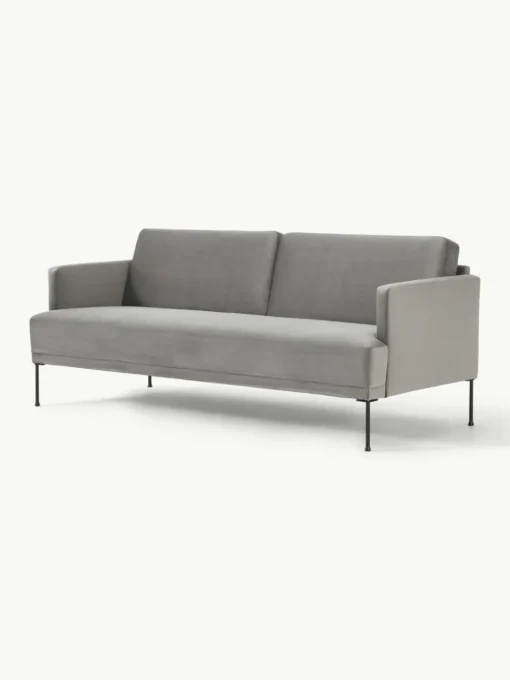 Samt-Sofa Fluente (3-Sitzer)