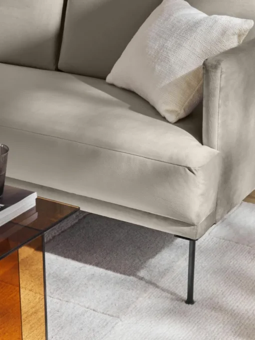 Samt-Sofa Fluente (2-Sitzer)