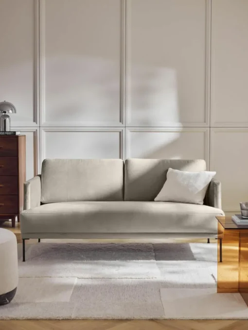 Samt-Sofa Fluente (2-Sitzer)
