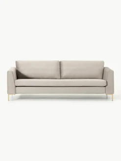 Samt-Sofa Luna (3-Sitzer)