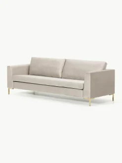 Samt-Sofa Luna (3-Sitzer)
