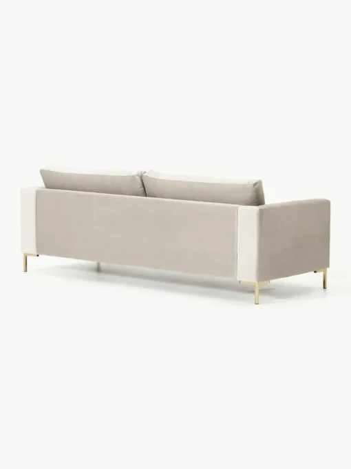 Samt-Sofa Luna (3-Sitzer)