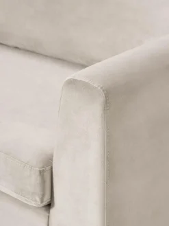 Samt-Sofa Luna (3-Sitzer)